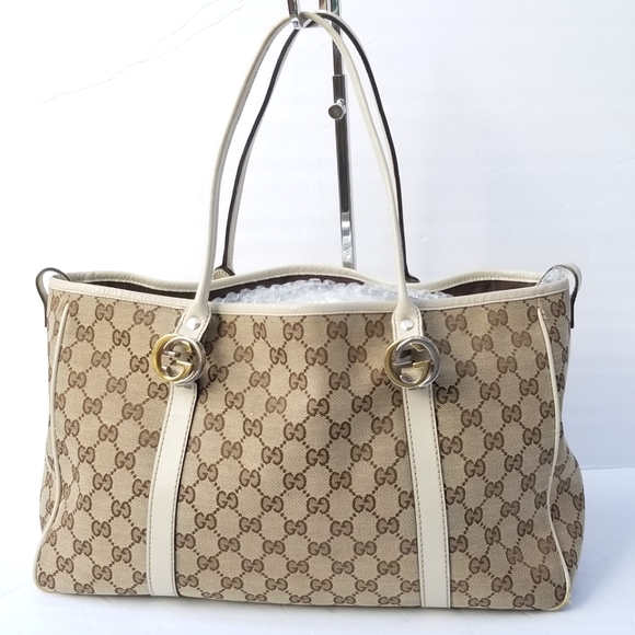 Auth GUCCI GG Shoulder Tote handbag - Picture 1 of 16